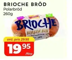 Matrix Butikerna Polarbröd Brioche bröd erbjuda