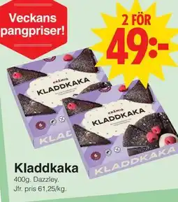 Matöppet Kladdkaka erbjuda