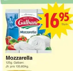Matöppet Mozzarella erbjuda