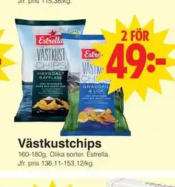 Matöppet Västkustchips erbjuda