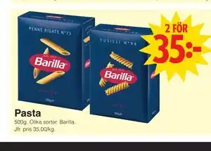 Matöppet Pasta erbjuda