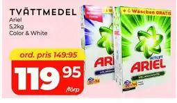 Matrix Butikerna Ariel Tvättmedel erbjuda