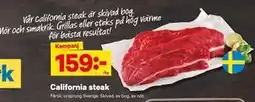 City Gross California steak erbjuda