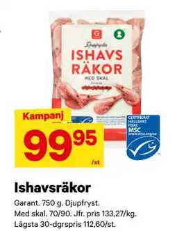 City Gross Ishavsräkor erbjuda