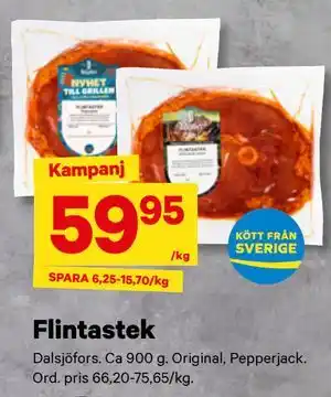 City Gross Flintastek erbjuda