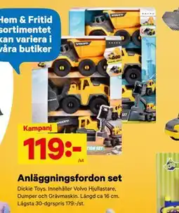 City Gross Anläggningsfordon set erbjuda