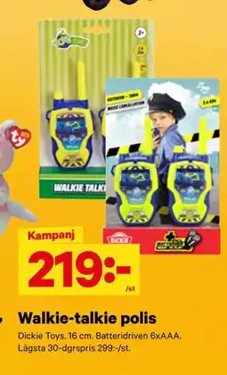 City Gross Walkie-talkie polis erbjuda