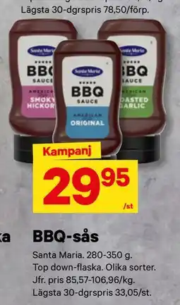 City Gross BBQ-sås erbjuda