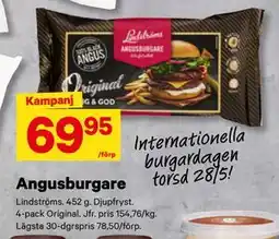 City Gross Angusburgare erbjuda