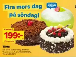 City Gross Tårta erbjuda