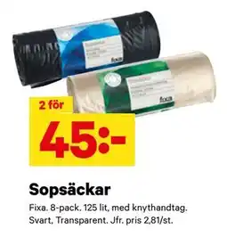 City Gross Sopsäckar erbjuda