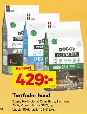 City Gross Torrfoder hund erbjuda