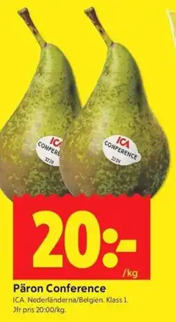 ICA Kvantum ICA Päron Conference erbjuda