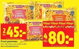ICA Kvantum Felix Fryst pommes erbjuda