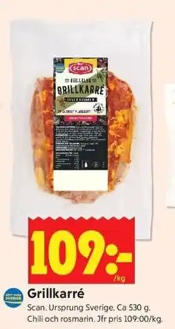 ICA Kvantum Scan Grillkarré erbjuda