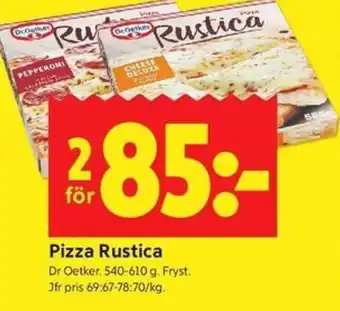 Dr Oetker Pizza Rustica