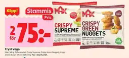 ICA Kvantum Max Fryst Vego erbjuda