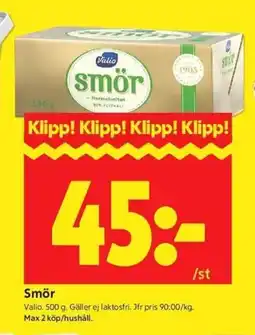 ICA Kvantum Valio Smör erbjuda