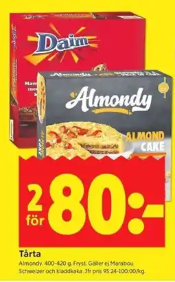 ICA Kvantum Almondy Tårta erbjuda