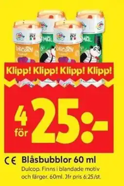 ICA Kvantum Blåsbubblor erbjuda