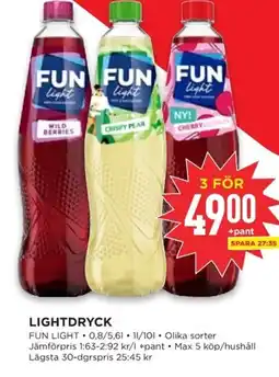 Willys Fun Light erbjuda
