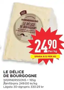 Willys WERNERSSONS Le délice de bourgogne erbjuda