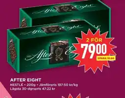 Willys After eight erbjuda