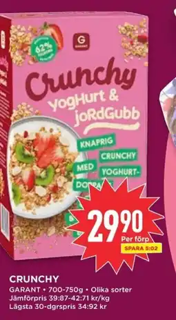 Willys GARANT Yoghurt erbjuda