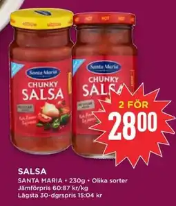 Willys Santa Maria Salsa erbjuda