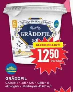 Willys GARANT Gräddfil erbjuda