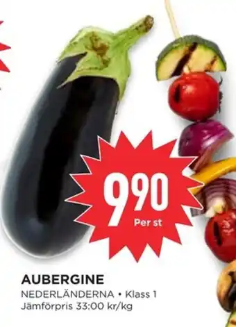 Willys Aubergine erbjuda