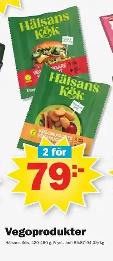 Pekås Vegoprodukter erbjuda