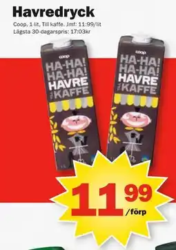 Pekås Havredryck erbjuda