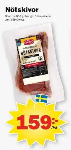 Pekås Nötskivor erbjuda