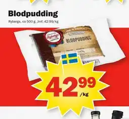 Pekås Blodpudding erbjuda