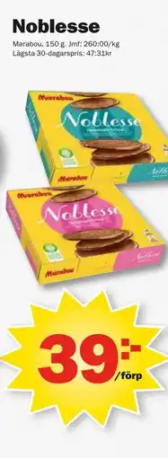 Pekås Noblesse erbjuda