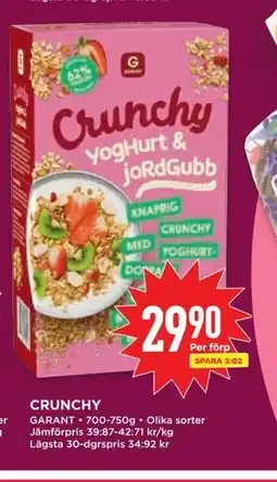 Willys CRUNCHY erbjuda
