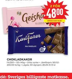 Willys CHOKLADKAKOR erbjuda