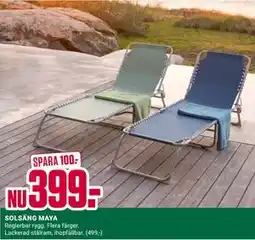 ÖoB SOLSÄNG MAYA erbjuda