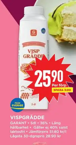 Willys VISPGRÄDDE erbjuda