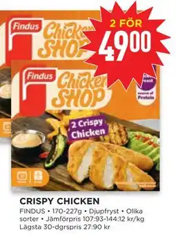Willys CRISPY CHICKEN erbjuda