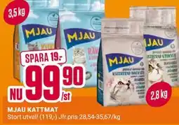 ÖoB MJAU KATTMAT erbjuda
