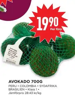 Willys AVOKADO 700G erbjuda