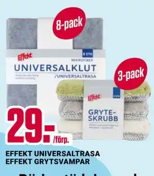 ÖoB EFFEKT UNIVERSALTRASA erbjuda