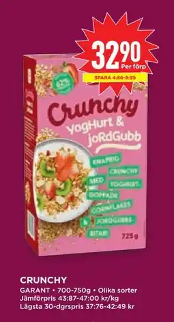 Willys Hemma CRUNCHY erbjuda