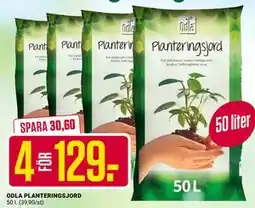 ÖoB ODLA PLANTERINGSJORD erbjuda