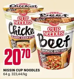 ÖoB NISSIN CUP NOODLES erbjuda
