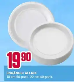 ÖoB ENGÅNGSTALLRIK erbjuda