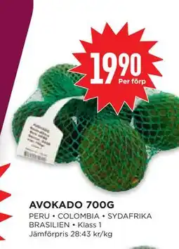 Willys Hemma AVOKADO 700G erbjuda