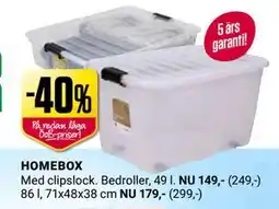 ÖoB HOMEBOX erbjuda